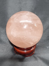 Load image into Gallery viewer, Rose Quartz Sphere 0213