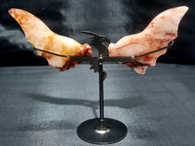 Load image into Gallery viewer, Hematoid Quartz (fire quartz) Carved Wing Dragon 0404
