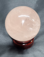 Load image into Gallery viewer, Rose Quartz Sphere 0215