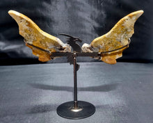 Load image into Gallery viewer, Bumblebee Jasper Carved Wing Dragon 0407