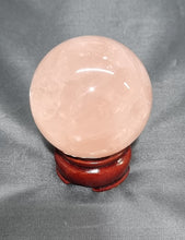 Load image into Gallery viewer, Rose Quartz Sphere 0214