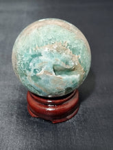 Load image into Gallery viewer, Blue Aragonite Sphere 0166

