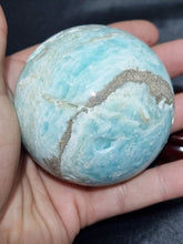 Load image into Gallery viewer, Blue Aragonite Sphere 0185
