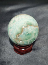 Load image into Gallery viewer, Blue Aragonite Sphere 0178
