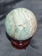 Load image into Gallery viewer, Blue Aragonite Sphere 0182
