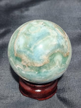 Load image into Gallery viewer, Blue Aragonite Sphere 0182
