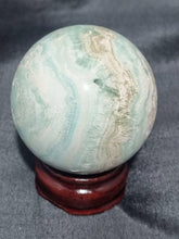 Load image into Gallery viewer, Blue Aragonite Sphere 0177
