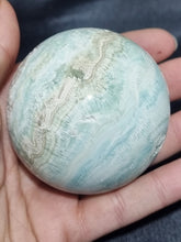 Load image into Gallery viewer, Blue Aragonite Sphere 0177

