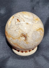 Load image into Gallery viewer, Crazy Lace Agate Druzy Sphere 0171
