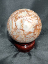 Load image into Gallery viewer, Red Vein Jasper Sphere 0176
