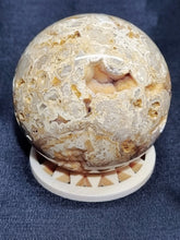 Load image into Gallery viewer, Crazy Lace Agate Druzy Sphere 0170
