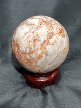 Load image into Gallery viewer, Red Vein Jasper Sphere 0176
