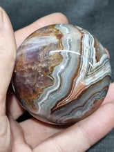 Load image into Gallery viewer, Amethyst and Crazy Lace Agate Sphere 0148
