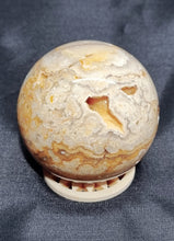 Load image into Gallery viewer, Crazy Lace Agate Druzy Sphere 0171
