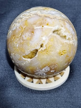 Load image into Gallery viewer, Crazy Lace Agate Druzy Sphere 0172
