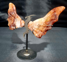 Load image into Gallery viewer, Hematoid Quartz (fire quartz) Carved Wing Dragon 0402
