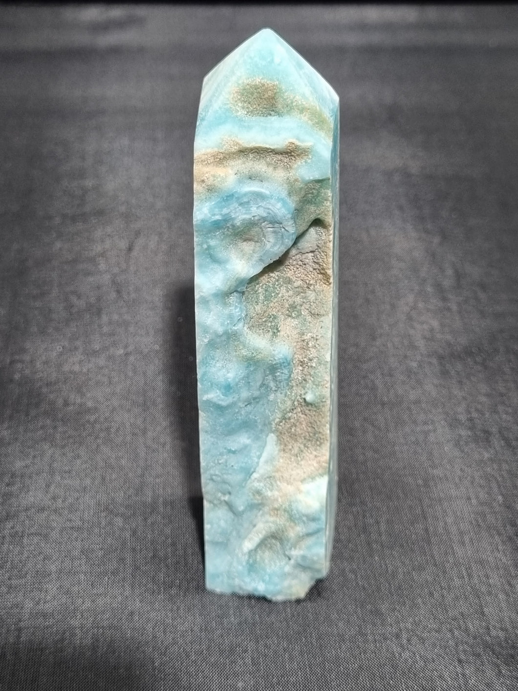 Blue Aragonite Tower 0301