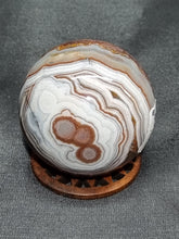 Load image into Gallery viewer, Amethyst and Crazy Lace Agate Sphere 0145
