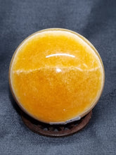 Load image into Gallery viewer, Orange Calcite Sphere 0155
