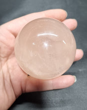 Load image into Gallery viewer, Rose Quartz Sphere 0215
